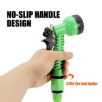 200FT Expandable Garden Hose Pipe Spray Gun Flexible Expanding Pipes